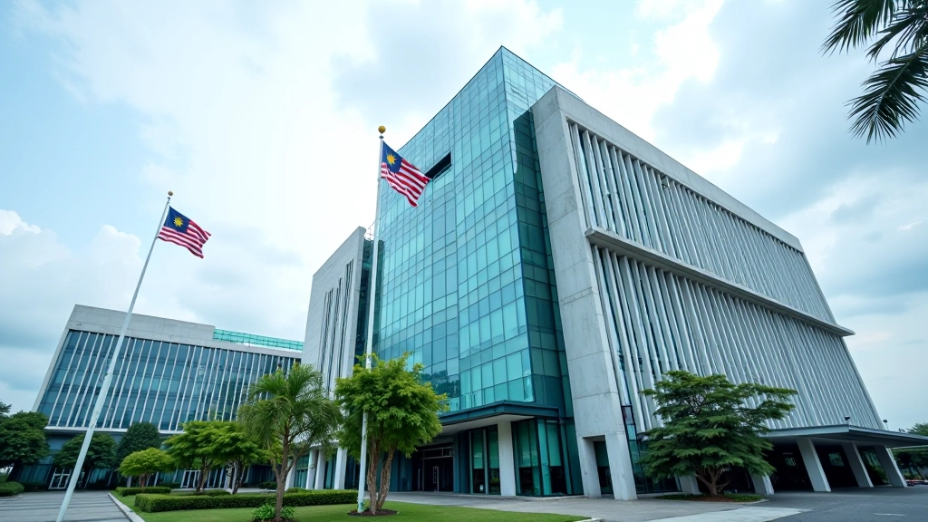 Government building with modern architecture representing financial institutions and policy-making centers