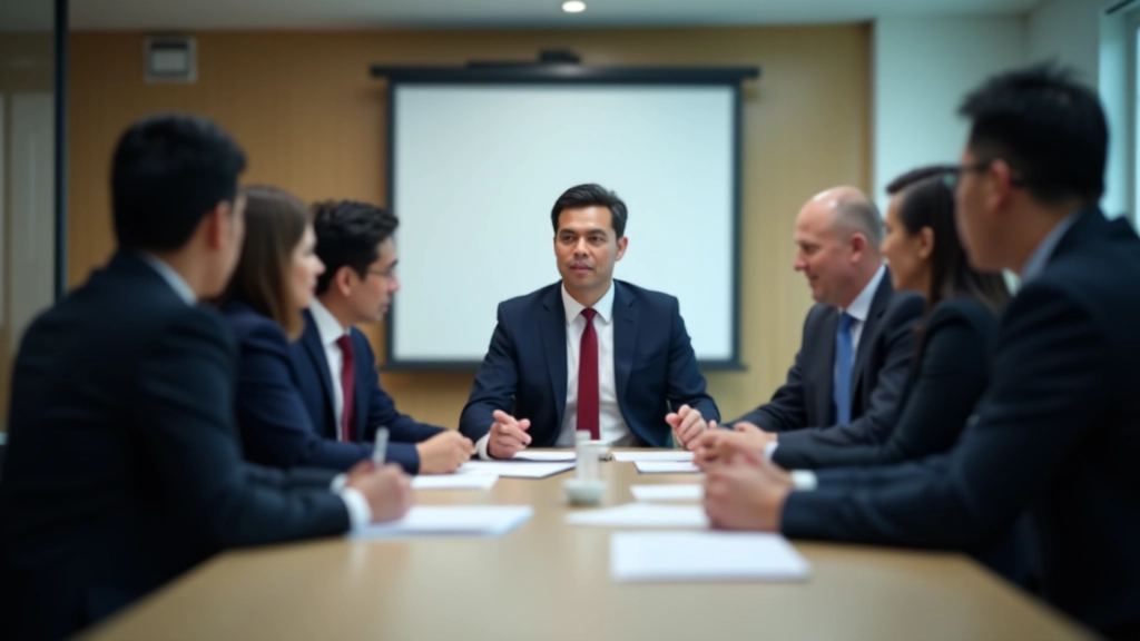 Team meeting discussing fiscal policy strategy